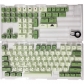 104+20 Matcha PBT Dye-subbed XDA Keycap Set for Mechanical Keyboard English / Thai / Japanese / Russian / Arabic / French / German / Spanish